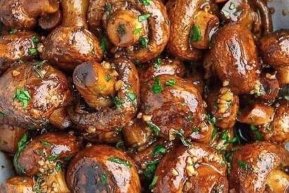 Thumbnail for Roasted Garlic Mushrooms