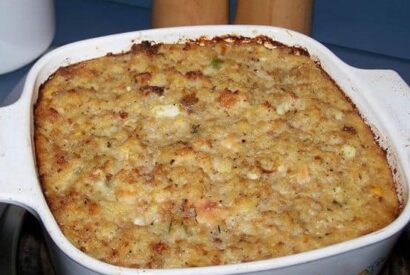 Thumbnail for Mama’s Cornbread Dressing Recipe