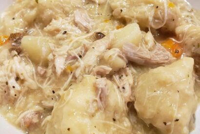 Thumbnail for Crock Pot Chicken and Dumplings