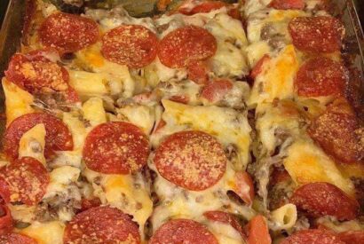 Thumbnail for Pepperoni Pizza Casserole