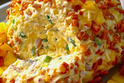 Thumbnail for Heavenly Pineapple Cheeseball – A Party Favorite