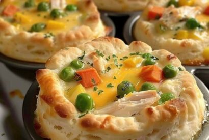 Thumbnail for Easy Mini Chicken Pot Pies