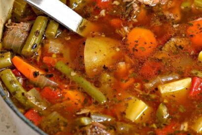 Thumbnail for Best Ever Easy Vegetable Beef Soup Recipe