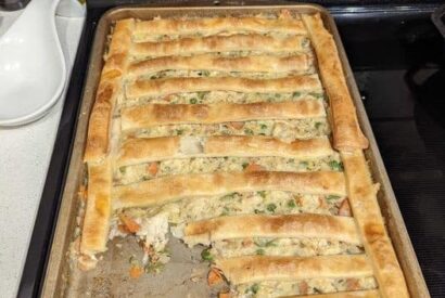 Thumbnail for Sheet Pan Chicken Pot Pie Recipe