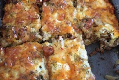 Thumbnail for Low-Carb Bacon Cheeseburger Casserole Recipe