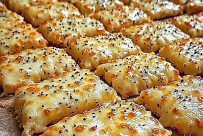 Thumbnail for Homemade Cheesy Garlic Breadsticks