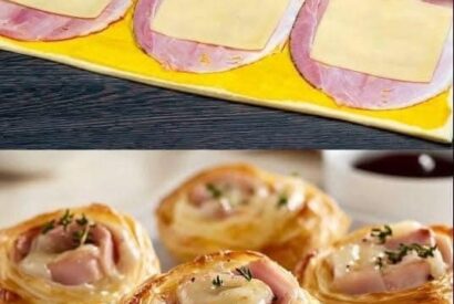 Thumbnail for Ham and Cheese Puff Pastry Pinwheels