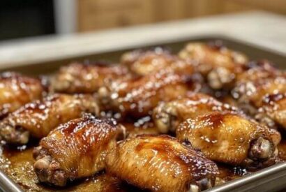 Thumbnail for Caramelized Baked Chicken Wings