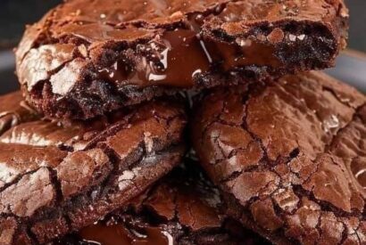 Thumbnail for Chocolate Lava Brownie Cookies: The Ultimate Gooey Dessert