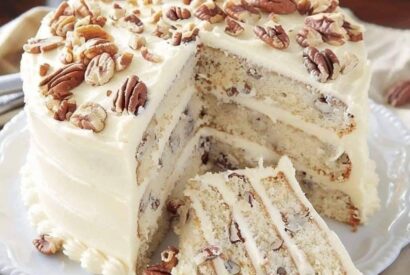 Thumbnail for Classic Southern Pecan Cake: A Moist and Flavorful Treat