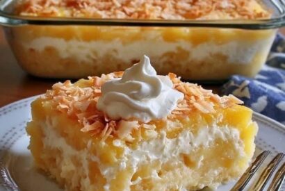 Thumbnail for Pineapple Coconut Dream Cake Recipe