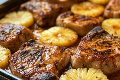 Thumbnail for Pineapple Ginger Pork Chops