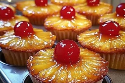 Thumbnail for Pineapple Upside-Down Cupcakes