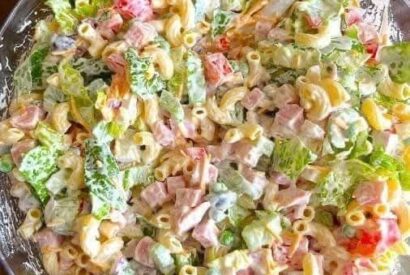 Thumbnail for Layered Pasta Salad – The Ultimate BBQ Side Dish