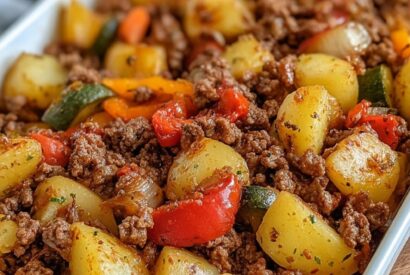 Thumbnail for Saucy Beef and Vegetable Casserole – Hearty, Hidden Veggie Comfort Food