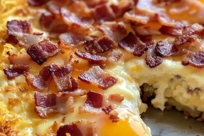Thumbnail for Cheese & Bacon Breakfast Quiche