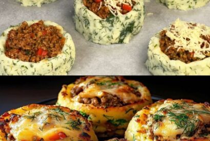 Thumbnail for Stuffed Mashed Potato Nests – Crispy Outside, Creamy Inside!