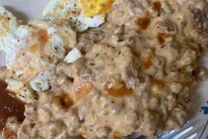 Thumbnail for Homemade Sausage Gravy – Creamy & Flavorful