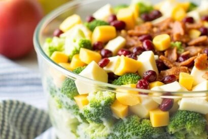 Thumbnail for Layered Honeycrisp Apple Broccoli Salad