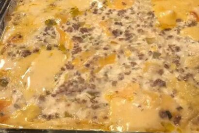 Thumbnail for Cheesy Ground Beef Dip – Creamy, Savory, and Perfect for Sharing