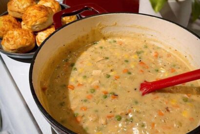 Thumbnail for Chicken Pot Pie Soup Recipe