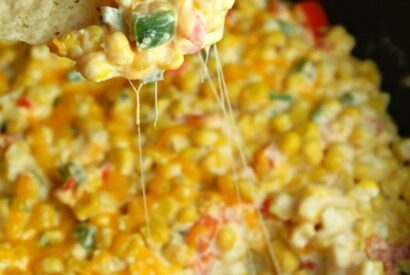 Thumbnail for Creamy Cheesy Hot Corn Dip Recipe