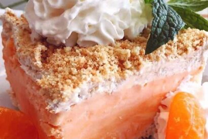 Thumbnail for Orange Creamsicle Frozen Dessert Recipe