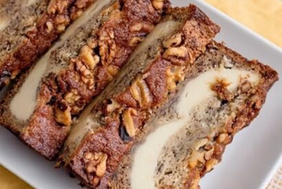 Thumbnail for Cream Cheese Banana Bread Recipe