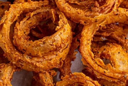 Thumbnail for Crispy Homemade Deep Fried Onion Rings