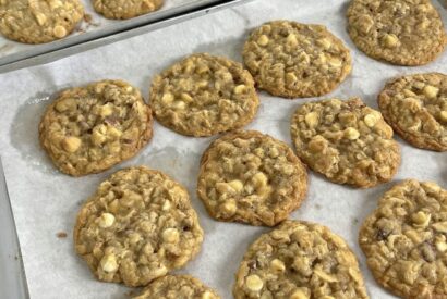 Thumbnail for Chewy Cowgirl Cookies Recipe