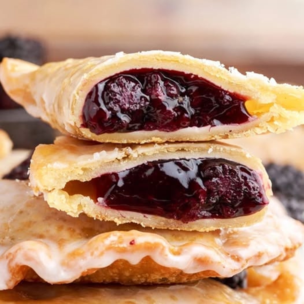Thumbnail for Blackberry Hand Pies (Crispy, Sweet & Portable)