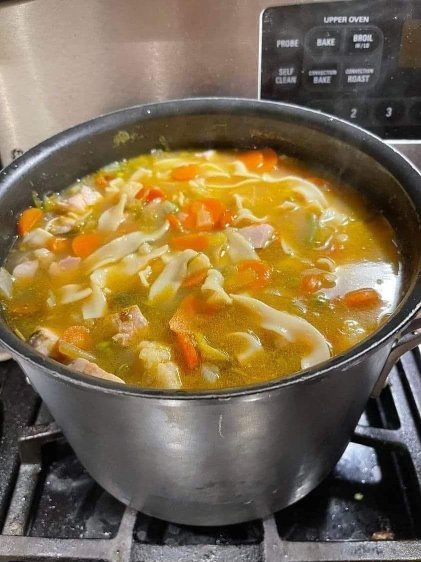 Thumbnail for Homemade Chicken Noodle Soup Comfort in a Bowl