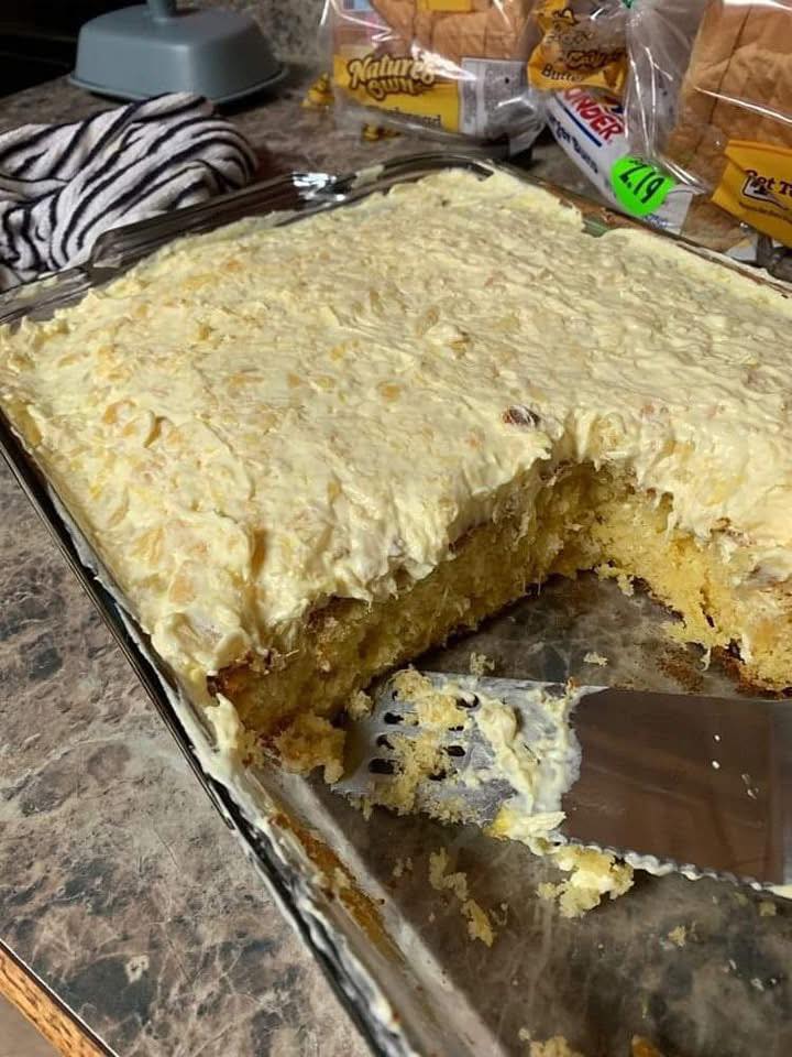 Thumbnail for Mandarin Orange Cake with Pineapple Coconut Frosting